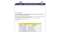 Desktop Screenshot of main-taunus-schachvereinigung.de
